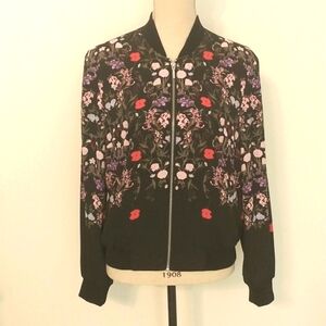 INC International  Concepts Floral Jacket Size S